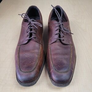 Neil M Shoes Mens 12B Brown Leather Oxford‎ Dress Shoe Derby Casual